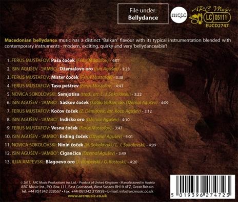 Bellydance from Macedonia - CD Audio - 2