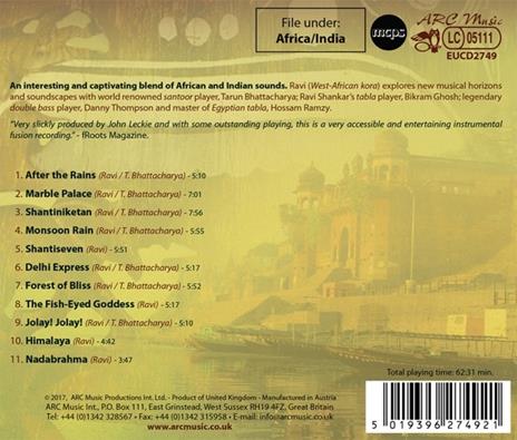 Afro-Indian Project - CD Audio di Ravi - 2