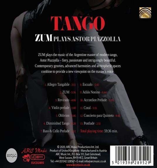 Tango: Zum Plays Astor Piazzolla - CD Audio - 2
