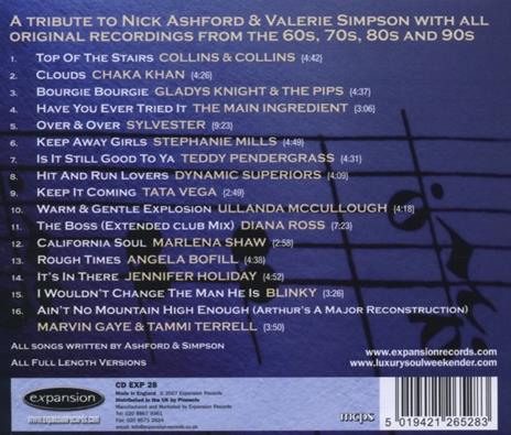 Ashford & Simpson Songbook - CD Audio - 2
