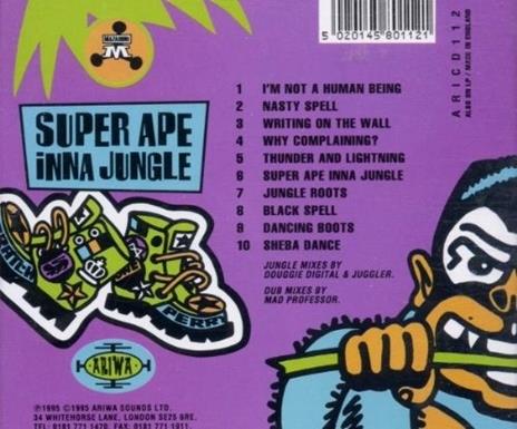Super Ape Inna Jungle (Jungle Mixes) - CD Audio di Lee Scratch Perry - 2