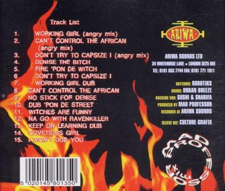 Fire in Dub - CD Audio di Mad Professor - 2