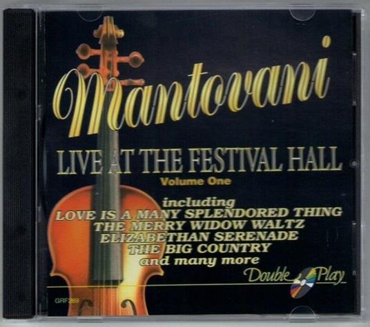Live At The Festival Hall - Volume One - CD Audio di Mantovani Orchestra