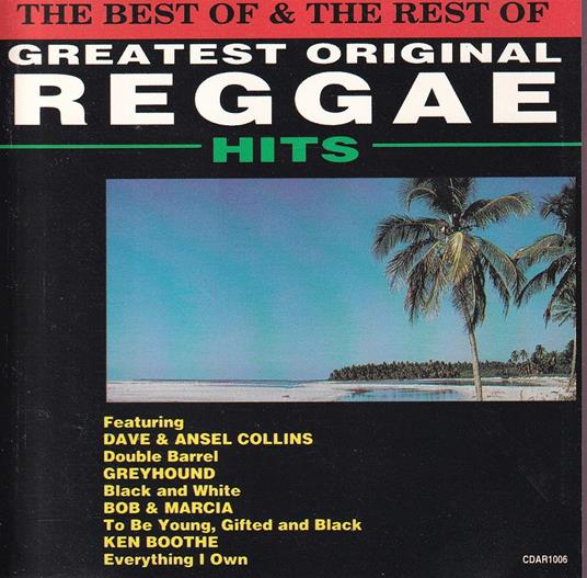 Greatest Original Reggae Hits - CD Audio