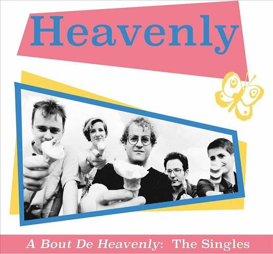 About De Heavenly. The Singles - Vinile LP di Heavenly