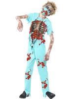 Vestito Zombie Chirurgo 8-10 Anni 140H