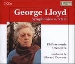 Sinfonie n.4, n.5, n.8 - CD Audio di George Lloyd