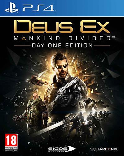 Deus Ex: Mankind Divided Day One Edition - PS4 - 2