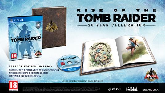 Rise of the Tomb Raider: 20 Year Celebration con Artbook - PS4 - 11