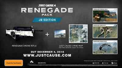 Just Cause 4 Edizione Renegade - Ps4 Playstation 4 Dlc E Mappa