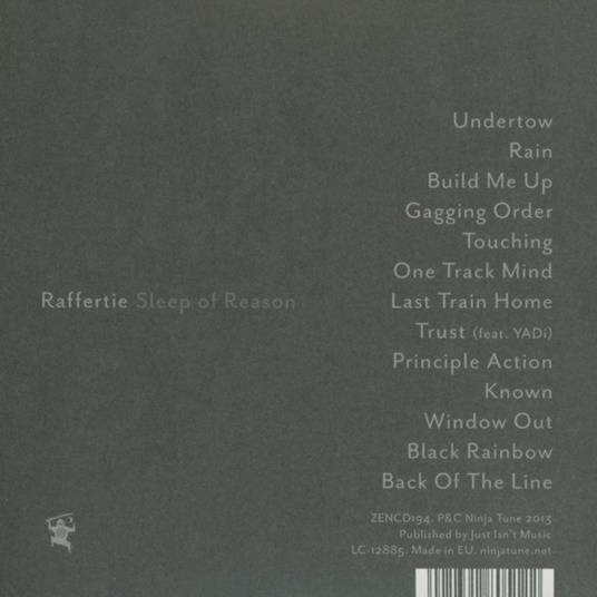 Sleep of Reason - CD Audio di Raffertie - 2