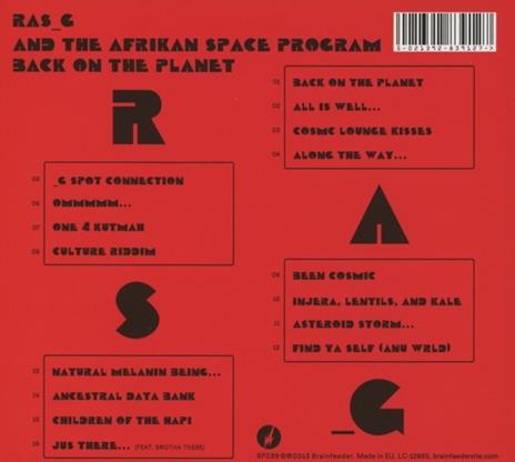 Back on the Planet - CD Audio di Ras G - 2
