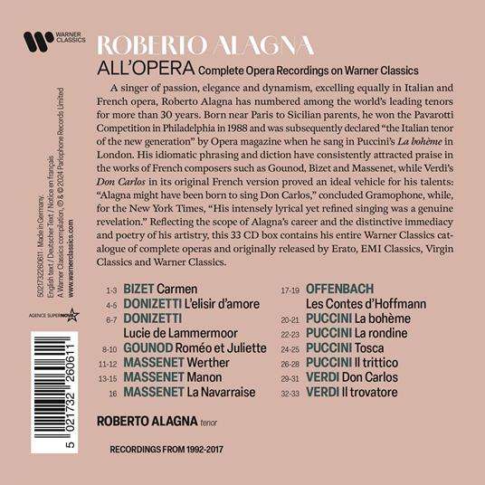 Roberto Alagna all'Opera - CD Audio di Roberto Alagna - 3