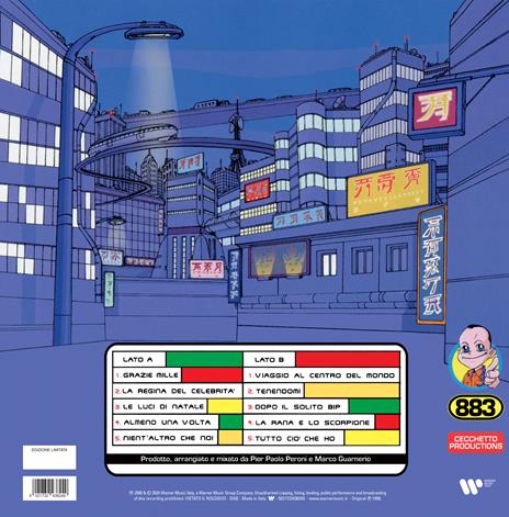 Grazie mille (Vinile Splatter Edizione Limitata + 2 Figurine Speciali) - Vinile LP di 883 - 3