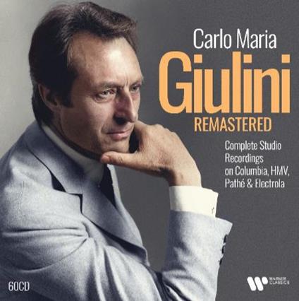 Giulini Remastered. Complete studio recordings (60 CD) - CD Audio di Carlo Maria Giulini
