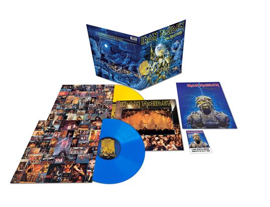 Life After Death (40th Anniversary Limited Edition - 2 LP Yellow-Blue Coloured) - Vinile LP di Iron Maiden - 2