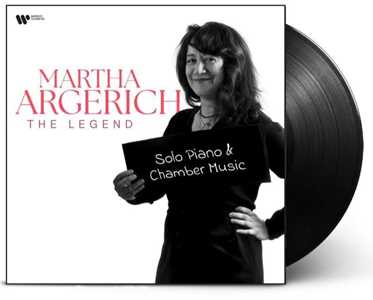 Vinile The legend. Solo piano & Chamber music Martha Argerich