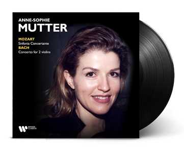 Vinile Sinfonia Concertante / Concerto for 2 Violin Johann Sebastian Bach Wolfgang Amadeus Mozart Anne-Sophie Mutter