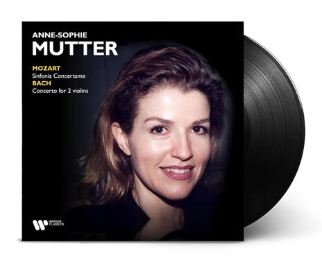 Sinfonia Concertante / Concerto for 2 Violin - Vinile LP di Johann Sebastian Bach,Wolfgang Amadeus Mozart,Anne-Sophie Mutter