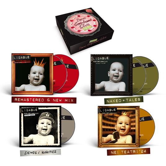 Buon Compleanno Elvis 1995-2025 (Deluxe Box 6 CD) - CD Audio di Ligabue