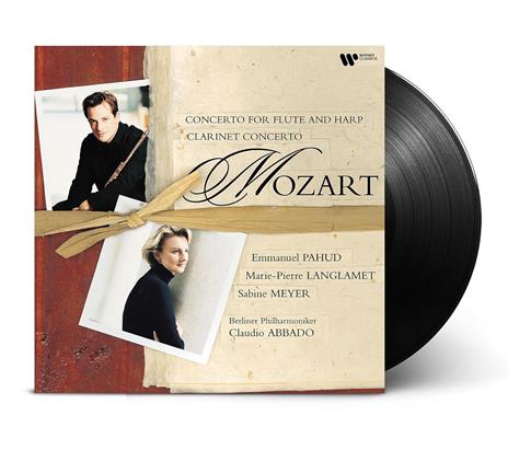 Concerto for Flute & Harp - Clarinet Concerto - Vinile LP di Wolfgang Amadeus Mozart,Claudio Abbado,Emmanuel Pahud