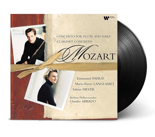 Concerto for Flute & Harp - Clarinet Concerto - Vinile LP di Wolfgang Amadeus Mozart,Claudio Abbado,Emmanuel Pahud