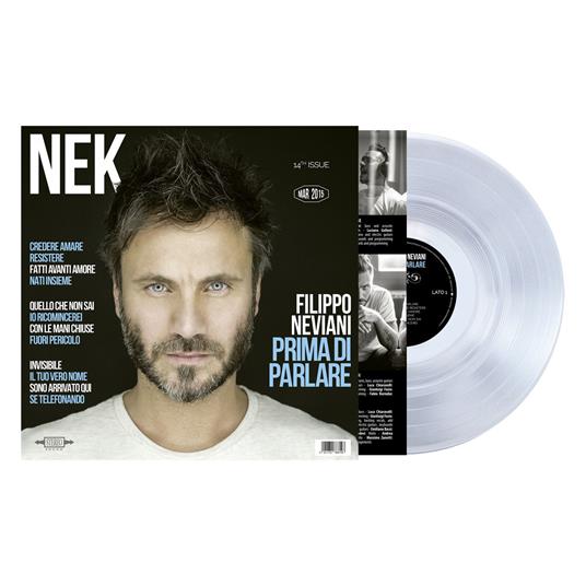 Prima di parlare (LP Cristallo) - Vinile LP di Nek