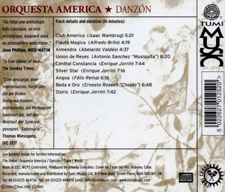Danzon - CD Audio di Orquesta America - 2
