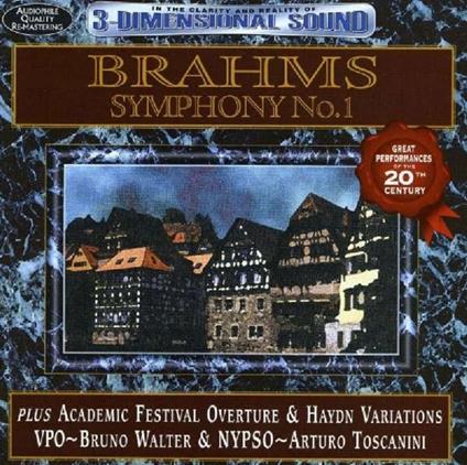 Sinfonia n.1 - CD Audio di Johannes Brahms
