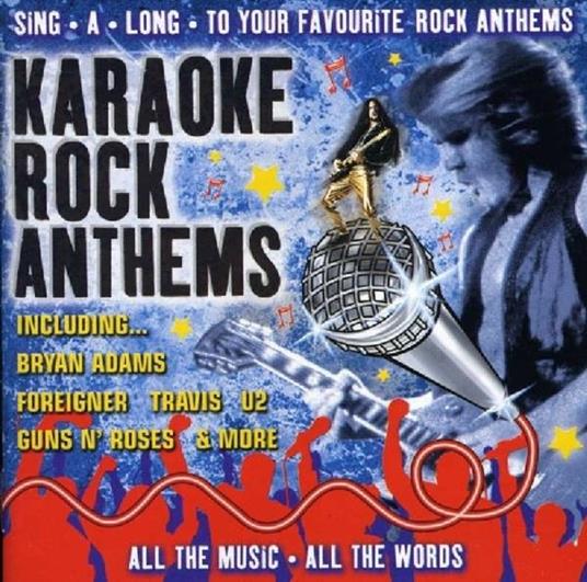 Karaoke Rock Anthems - CD Audio