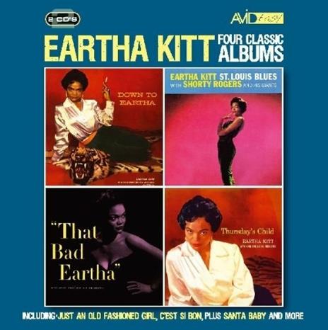 Four Classic Albums - CD Audio di Eartha Kitt