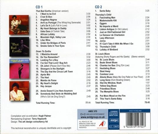 Four Classic Albums - CD Audio di Eartha Kitt - 2