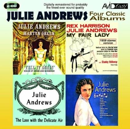 Four Classic Albums - CD Audio di Julie Andrews