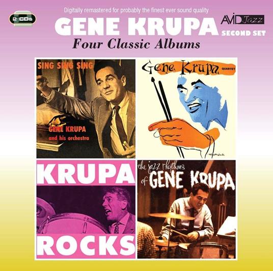 Four Classic Albums - CD Audio di Gene Krupa
