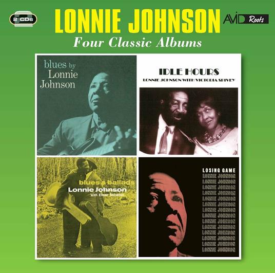 Blues / Idle Hours / Blues & Ballads / Losing Game - CD Audio di Lonnie Johnson