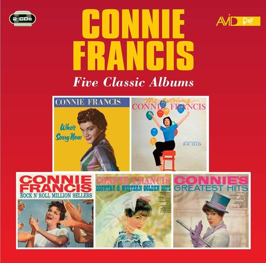 Five Classic Albums - CD Audio di Connie Francis