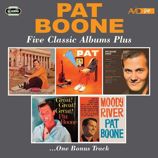 Five Classic Albums Plus - CD Audio di Pat Boone