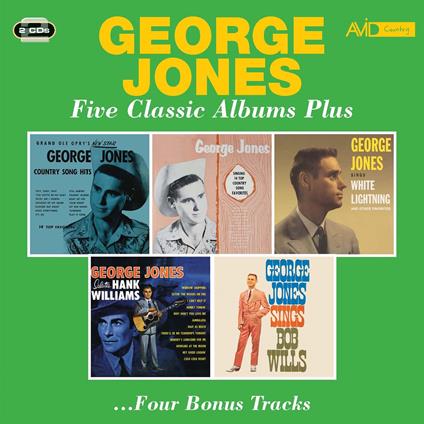 Five Classic Albums Plus - CD Audio di George Jones