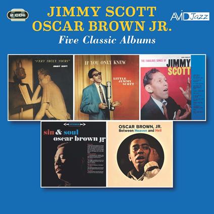 Five Classic Albums - CD Audio di Jimmy Scott,Oscar Brown Jr.
