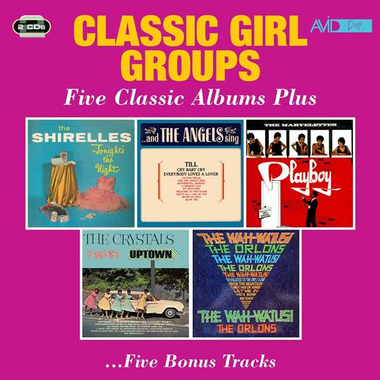 Classic Girl Groups - Five Classic Album - CD Audio di Shirelles