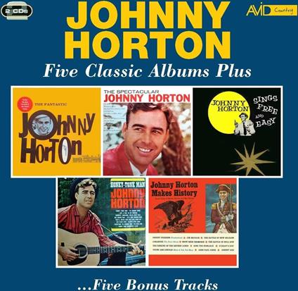 Five Classic Albums Plus - CD Audio di Johnny Horton