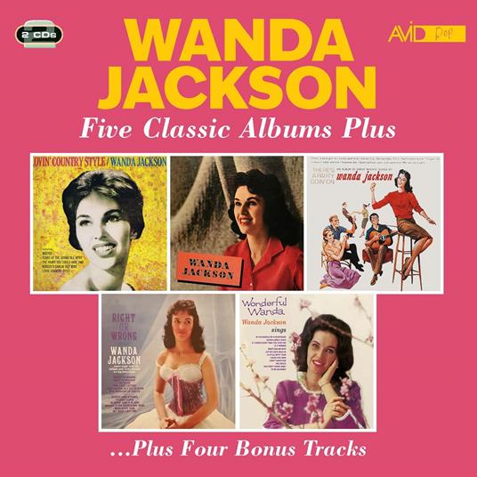 Five Classic Albums Plus - CD Audio di Wanda Jackson