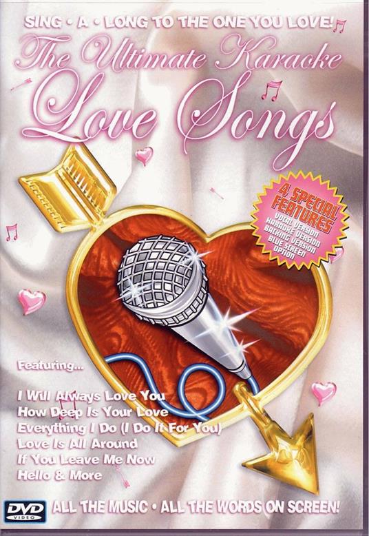 Ultimate Karaoke Love Songs (DVD) - DVD