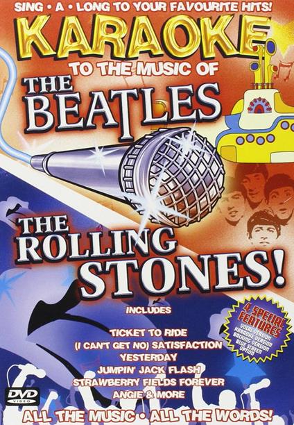 Karaoke To The Music Of The Beatles & Stones (DVD) - DVD