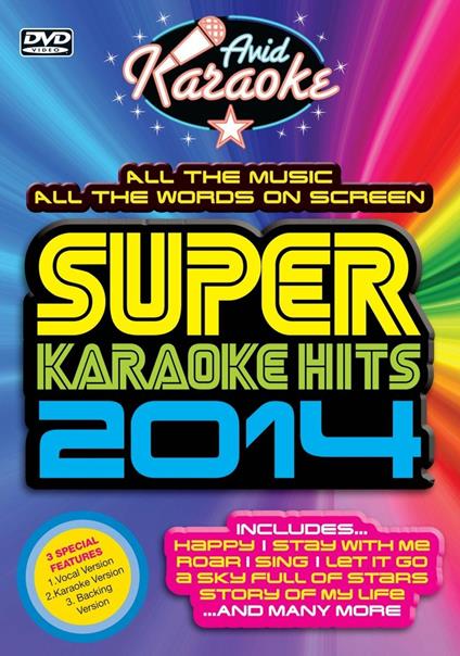 Super Karaoke Hits 2014 (DVD) - DVD