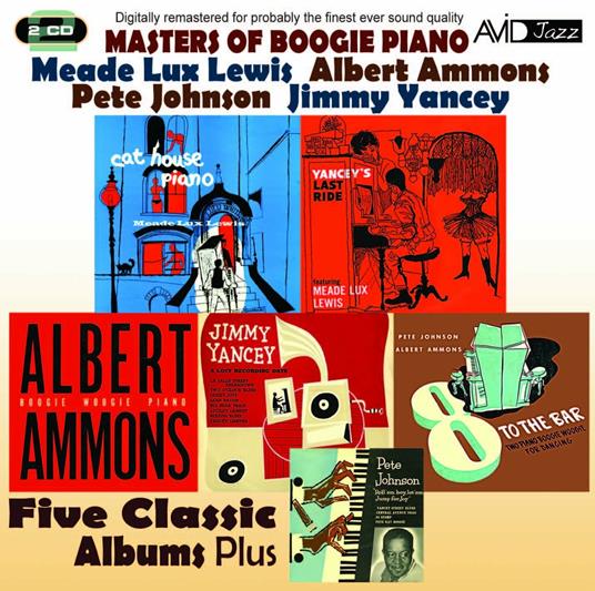 Masters of Boogie Piano - CD Audio