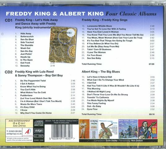 Four Classic Albums - CD Audio di Albert King,Freddie King - 2