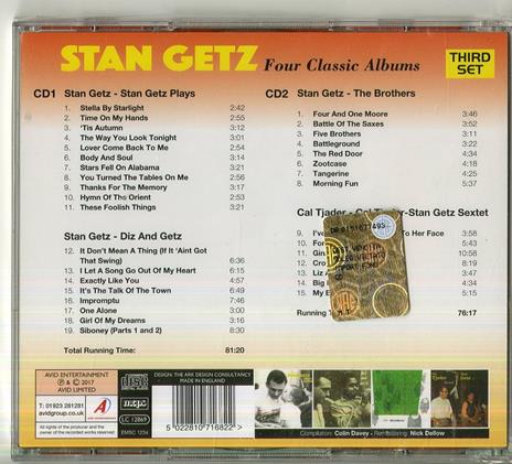 Four Classic Albums - CD Audio di Stan Getz - 2