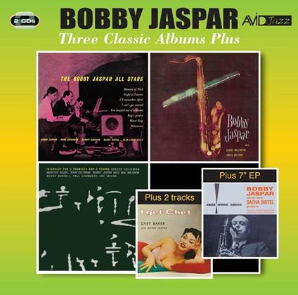 Three Classic Albums Plus - CD Audio di Bobby Jaspar