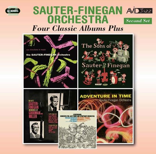 Four Classic Albums Plus - CD Audio di Sauter-Finegan Orchestra